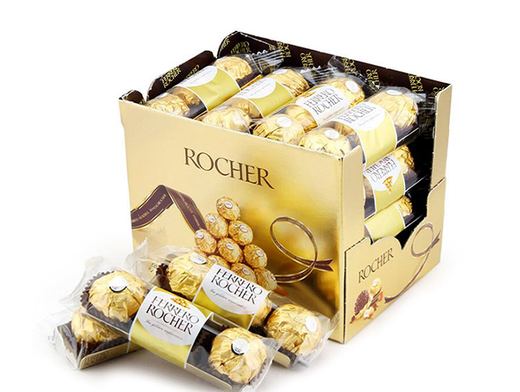 费列罗 进口榛果威化巧克力3颗条装