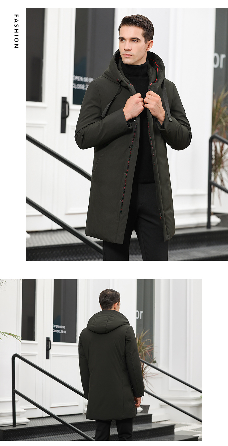 欧仕普/oushipu 新款灰鸭绒加厚连帽保暖羽绒服_羽绒服_男装_服饰内衣