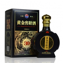 贵州茅台镇黄金窖龄酒礼盒装柔和酱香型53度500ml*2瓶
