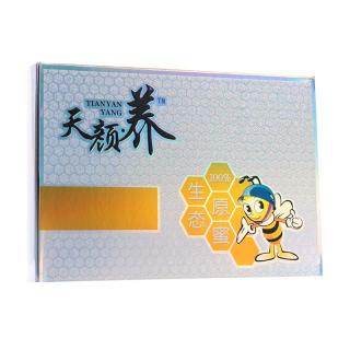 天颜·养 100%原生态蜂蜜 椴树蜂蜜便携式盒装 128g（16g*8盒）