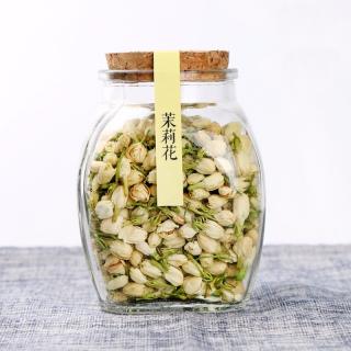 恋茶有方 方形玻璃罐装花茶系列（玫瑰花、洛神花、百合花茶、茉莉花）