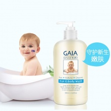 澳大利亚 二合一洗发沐浴露 天然温和婴儿宝宝专用 中性无皂无泪配方 500ml/瓶