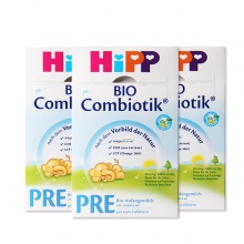 德国喜宝/Hipp益生菌婴儿奶粉pre段0-3个月 600g/罐*3罐