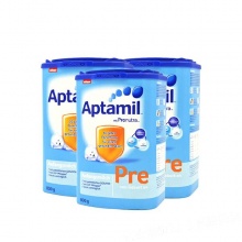 爱他美/Aptamil 德国新版婴儿奶粉Pre段800g/罐 0-3个月 *3罐装