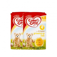 英国牛栏/Cow&Gate  4段婴幼儿奶粉 2-3岁 800g/罐英牛2罐装