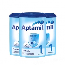 爱他美/Aptamil 英国本土奶粉1段 900g/罐(0-6个月)  3罐装