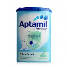 爱他美/Aptamil 英国新版2段6-12月进口婴儿牛奶粉 900g