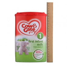 英国原装进口 牛栏/Cow&Gate 1段新生儿奶粉 0-6个月 900g/罐