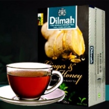 斯里兰卡 迪尔玛Dilmah蜂蜜生姜味红茶30g（20包*1.5g）