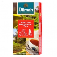 斯里蘭卡 迪爾瑪Dilmah英式早餐茶50g(25包*2g)