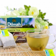 斯里兰卡 迪尔玛Dilmah柠檬草柠檬味绿茶30g（20包*1.5g）