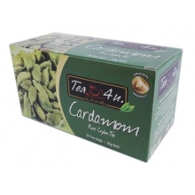 谛友TEA4U锡兰红茶 豆蔻味调味茶Cardamom Tea Bags袋泡茶25*2g