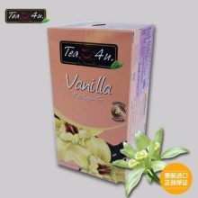 谛友TEA4U锡兰红茶 香草味调味茶Vanilla Tea Bags 袋泡茶25*2g