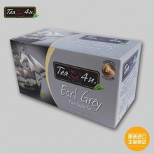 谛友TEA4U锡兰红茶 格雷伯爵调味茶Earl Grey Tea Bags 袋泡茶25*2g