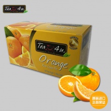 谛友TEA4U锡兰红茶 橙子味调味茶Orange Tea Bags 袋泡茶25*2g