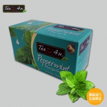 谛友TEA4U锡兰红茶 薄荷味调味茶Peppermint Tea Bags 袋泡茶25*2g