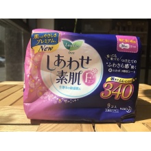 日本 KAO/花王F系列夜用34cm9片26289卫生巾