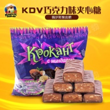 俄罗斯 KDV 紫皮糖果夹心巧克力500克