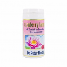直邮德国DPH Dr.Peter Hartig天然蔓越莓胶囊60粒 改善泌尿系统缓解妇科炎症