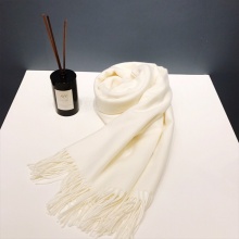 澳大利亚IZR UGG 围巾 7号米白色 尺寸200*70cm 25%羊绒