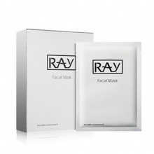 泰国RAY银色保湿蚕丝面膜10片/盒 清洁补水 肌肤水嫩透白