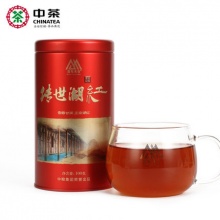 中茶 百年木仓 湖南红茶 传世湖红.安化红茶(100g）
