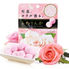 日本进口糖果香体糖 嘉娜宝kracie玫瑰香体糖32g