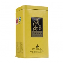 潇湘 茉莉黄金绿茶罐装 80g