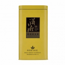 潇湘 茉莉黄金绿茶罐装 80g