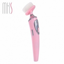 美克斯/MKS 声波洁面仪美 容仪器 家用洗脸机毛孔微波洁面仪 粉色 NV8258