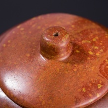 泗源砭石  茶壶玉雕件