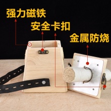 阿兴家 3cm实木制家庭式随身灸木质单孔家用温灸仪器