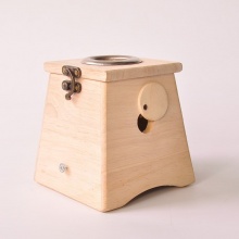 阿兴家 3cm实木制家庭式随身灸木质单孔家用温灸仪器