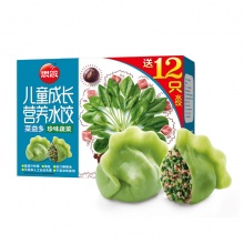 思念 儿童成长营养珍味蔬菜水饺 300g/盒*12盒