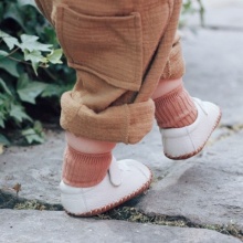 褔米卡  纯色纯棉儿童短筒袜子TC2103 混色10双装