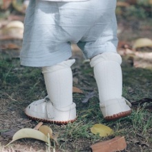 褔米卡  纯棉婴儿松口中筒袜TD3001 混色10双装