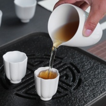康雅陶瓷 德化白瓷透明釉茶具套装礼盒装KYTZ-003100