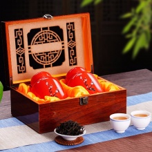 莫等闲 中国红瓷罐精品大红袍乌龙茶礼盒 100g