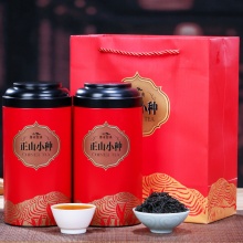 弘缘茗 武夷山岩茶一级红茶正山小种礼盒装 500g