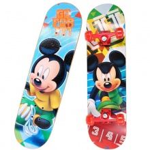 Disney/迪士尼 闪光四轮3-10岁初学青少年双翘滑板