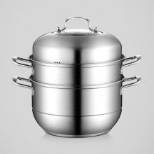 圣比德 金尚系列28cm无磁加厚蒸锅