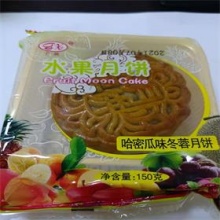 广信水果月饼150克（哈蜜瓜味冬蓉月饼）