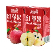 惠尔康红苹果汁248ml