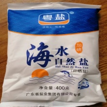 粤盐海水自然盐400g